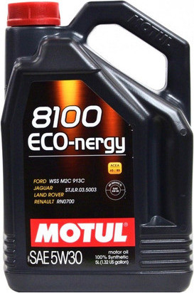Масло мотор. MOTUL 5W30 8100 ECO-NERGY (5л) 1*4 шт.