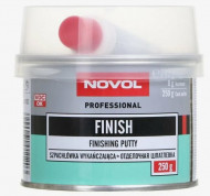 Шпатлевка Finish (мелокозерн. финиш.) (0,25 кг) (Novol) 1*24 шт.