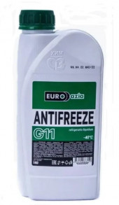 Антифриз ЕВРАЗИЯ G11 зеленый   1кг (12шт)