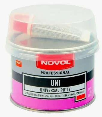 Шпатлевка Uni (универсал. полиэф.) (0,25 кг) (Novol) 1*24шт