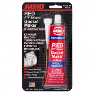 ABRO Герметик силиконовый (красный) США 85 гр. 1*12шт