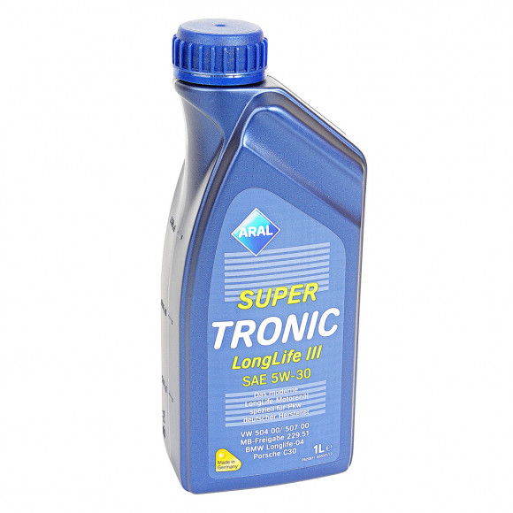 Моторное масло ARAL SUPERTRONIC LONGLIFE III SAE 5W-30 Минеральное 1 л - купить в интернет-магазине OZON с быстрой доставкой