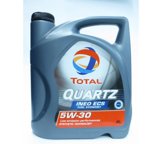 Масло мотор. 5W30 TOTAL QUARTZ INEO ECS ACEA C2 пластик (4 л.) 1*3 шт ...