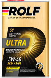 Масло мотор. ROLF ULTRA SAE 5W40 A3/B4 SN/CF 1л (1*12шт) Масло мотор. ROLF ULTRA SAE 5W40 A3/B4 SN/CF 1л (1*12шт)