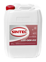 Антифриз A-40 Sintec LUX G12+ (КРАСНЫЙ)10кг (1*2шт) Антифриз A-40 Sintec LUX G12+ (КРАСНЫЙ)10кг (1*2шт)