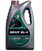 Масло трансм. 75W90 GEAR ЛУКОЙЛ GL-4 (4л) 1*4шт