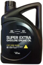 Масло мотор. 5W30 Hyundai SUPЕXTRAGAS API SL, ILSAC GF-3 (4л)1*4 шт. Масло мотор. 5W30 Hyundai SUPЕXTRAGAS API SL, ILSAC GF-3 (4л)1*4 шт.