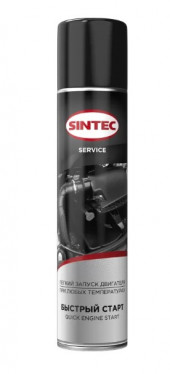 Sintec Средство специального назначения Быстрый старт Quick Engine Start 400мл. (аэрозоль) (1*12шт)