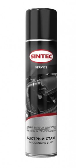 Sintec Средство специального назначения Быстрый старт Quick Engine Start 400мл. (аэрозоль) (1*12шт) Sintec Средство специального назначения Быстрый старт Quick Engine Start 400мл. (аэрозоль) (1*12шт)
