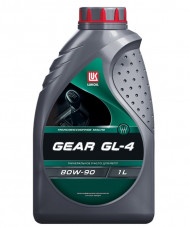 Масло трансм. 80W90 GEAR ЛУКОЙЛ GL-4  (1л) 1*12шт Масло трансм. 80W90 GEAR ЛУКОЙЛ GL-4  (1л) 1*12шт