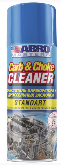 Очиститель карбюратора ABRO Masters STANDART (520 мл.) 1*12 шт. (CC100RW)