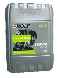 Масло трансм. ROLF Transmission M5 A SAE 80W90 API GL-5  (ПЛАСТИК) 20л