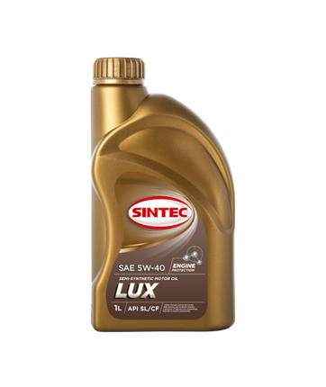 Масло мотор. SINTEC LUXE 5000 SAE 5W40 ACEA A3/B4 API SL/CF 1л (1*12шт) Масло мотор. SINTEC LUXE 5000 SAE 5W40 ACEA A3/B4 API SL/CF 1л (1*12шт)