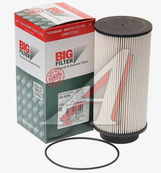 Топливный фильтр BIG FILTER GB-6259 SCANIA 4 (94-164); R I (2004-2016)