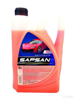 Антифриз "Sapsan" (Red) 3кг (1*4шт)