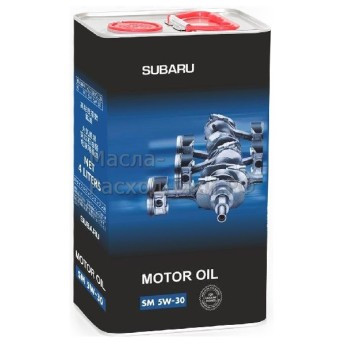 Масло мотор. синтет. Fanfaro for SUBARU SAE 5W30 API SM 4л ж/б 1*4шт.