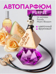 Ароматизатор подвесной CAROMI Brilliant #2 Purple (фиолетовый флакон)