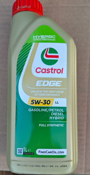 Масло мотор. 5W30 Castrol Edge LL пластик (1 л.) 1*12 шт. Масло мотор. 5W30 Castrol Edge LL пластик (1 л.) 1*12 шт.