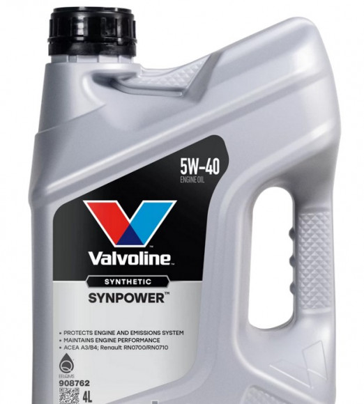 Масло мотор.  5W40 Valvoline SYNPOWER  SN/CF A3/B4 пластик (4 л.) 1*4 шт.