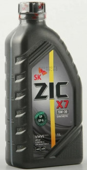 Масло мотор. 5W30 ZIC X7 SQ GF-7 пластик (1 л.) 1*12 шт. Масло мотор. 5W30 ZIC X7 SQ GF-7 пластик (1 л.) 1*12 шт.