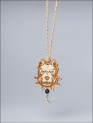 Ароматизатор подвеска CAROMI Питбуль 1 Парфюм Унисекс