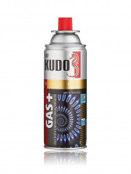 KUDO Газ для портативных газовых приборов GAS+ 520мл. (картридж) KUDO Газ для портативных газовых приборов GAS+ 520мл. (картридж)
