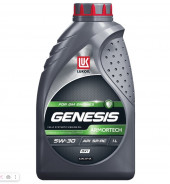 Масло мотор.  5W30 ЛУКОЙЛ GENESIS ARMORTECH DX1  (1л) 1*12шт