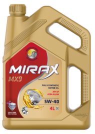 Масло моторное MIRAX MX9 5W30 ACEA C3 API SN 4л (1*4шт) Масло моторное MIRAX MX9 5W30 ACEA C3 API SN 4л (1*4шт)