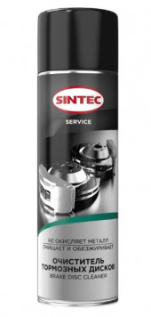 Sintec Очиститель тормозных дисков Clean Brake 1000мл (аэрозоль) 1*12шт