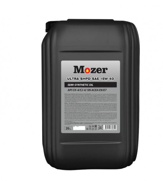 Масло мотор. 15W40 MOZER Ultra SHPD CK-4/SN Е9/Е7 20л Масло мотор. 15W40 MOZER Ultra SHPD CK-4/SN Е9/Е7 20л
