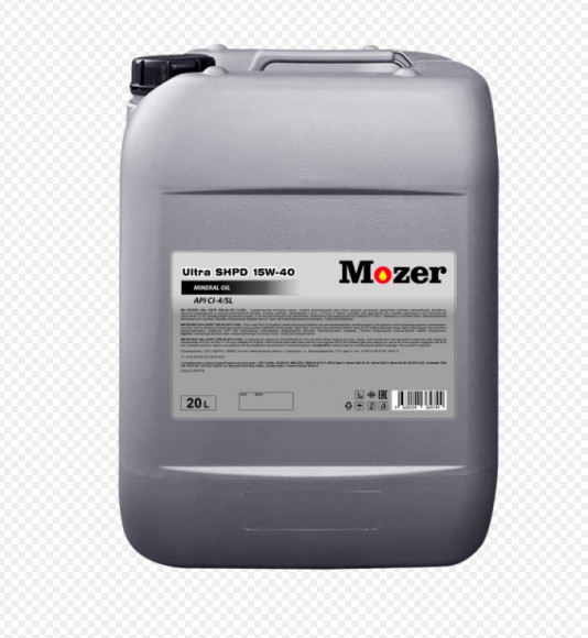 Масло мотор. 15W40 MOZER Ultra SHPD CK-4/SN Е9/Е7 20л Масло мотор. 15W40 MOZER Ultra SHPD CK-4/SN Е9/Е7 20л