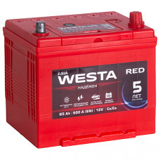Аккумулятор 6ст- 65 Westa Red ASIA (п.т. 600А) Евро