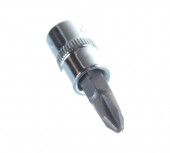 S11H202 Насадка торцевая 1/4"DR с вставкой-битой крестовой, РН2, 37 мм