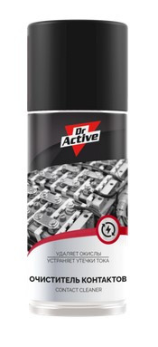 Sintec Очиститель контактов Contact Cleaner Dr.Active  400мл аэрозоль1*12шт