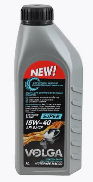 Масло мотор. 15W40 Волга-Ойл Super SJ/CF (1л) 1*12шт Масло мотор. 15W40 Волга-Ойл Super SJ/CF (1л) 1*12шт