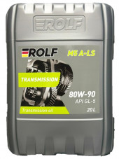 Масло трансм. ROLF Transmission M5 A-LS SAE 80W90 API GL-5 20л пластик Масло трансм. ROLF Transmission M5 A-LS SAE 80W90 API GL-5 20л пластик