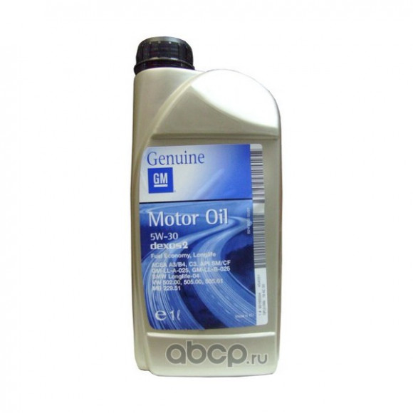 Масло мотор. 5W30 GM ACEA B3/B4/C3/A3, API CF/SN, (1л) 1*20 шт. Масло мотор. 5W30 GM ACEA B3/B4/C3/A3, API CF/SN, (1л) 1*20 шт.