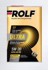 Масло мотор. ROLF ULTRA 5W30 ACEA A5/B5 API SP 1л (1*12шт)