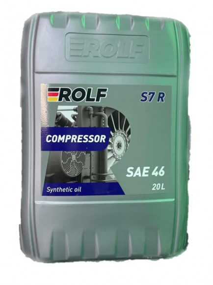 Масло компрес. ROLF COMPRESSOR S7 R 46 (ПЛАСТИК) 20л Масло компрес. ROLF COMPRESSOR S7 R 46 (ПЛАСТИК) 20л