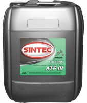 Масло трансм. SINTEC ATF ІІI 20л Масло трансм. SINTEC ATF ІІI 20л