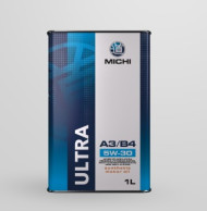 Масло мотор. 5W30 Michi Ultra A3/B4 1л Масло мотор. 5W30 Michi Ultra A3/B4 1л