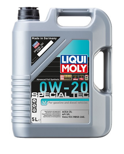 Масло мотор. 0W20 Liqui Moly Special Tec V API SN ACEA C5 пластик (5 л.) 1*4 шт. (20632) Масло мотор. 0W20 Liqui Moly Special Tec V API SN ACEA C5 пластик (5 л.) 1*4 шт. (20632)