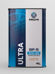 Масло мотор. 5W30 Michi Ultra GF5 4л Масло мотор. 5W30 Michi Ultra GF5 4л