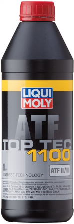 Масло трансм. Liqui Moly ATF Top Tec 1100 для АКПП Dexron III G/III H пластик (1 л.) 1*6 шт. (7626) Масло трансм. Liqui Moly ATF Top Tec 1100 для АКПП Dexron III G/III H пластик (1 л.) 1*6 шт. (7626)