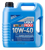 Масло мотор. 10W40 Liqui Moly Super Leichtlauf SN A3/B4 пластик (4 л.) 1*4 шт. (1916) Масло мотор. 10W40 Liqui Moly Super Leichtlauf SN A3/B4 пластик (4 л.) 1*4 шт. (1916)