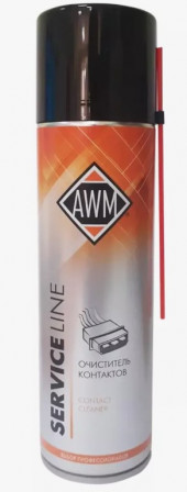 Очиститель контактов AWM, в аэроз. уп. 335 мл (12шт) Очиститель контактов AWM, в аэроз. уп. 335 мл (12шт)