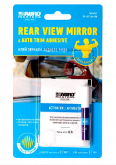 Клей зеркала заднего вида ABRO Masters (1 г. клей 0,7 мл. + отверд. 0,3 мл.) 1*12 шт. (RV495AMRW) Клей зеркала заднего вида ABRO Masters (1 г. клей 0,7 мл. + отверд. 0,3 мл.) 1*12 шт. (RV495AMRW)