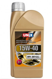 Масло мотор. 15w40 UNIX SF/CC (минер.) 1л Масло мотор. 15w40 UNIX SF/CC (минер.) 1л