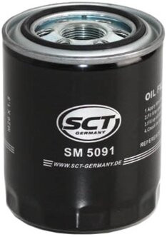 Фильтр масляный SCT SM 5091 KIA 0 K551 14302; HYUNDAI 26300-42030; HYUNDAI 26300-42040