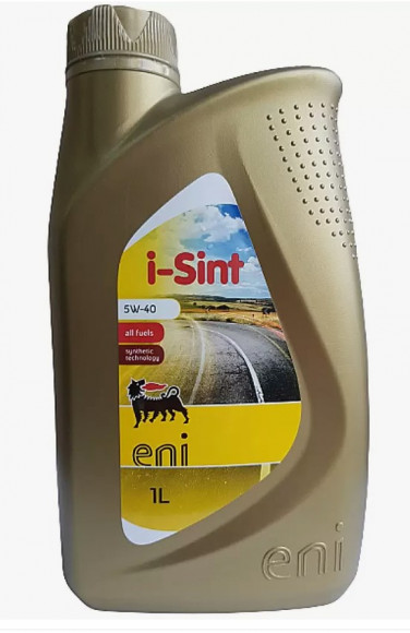 Масло мотор.  5W40 Eni i-Sint SN A3/B4 пластик (1 л.) 1*12 шт.